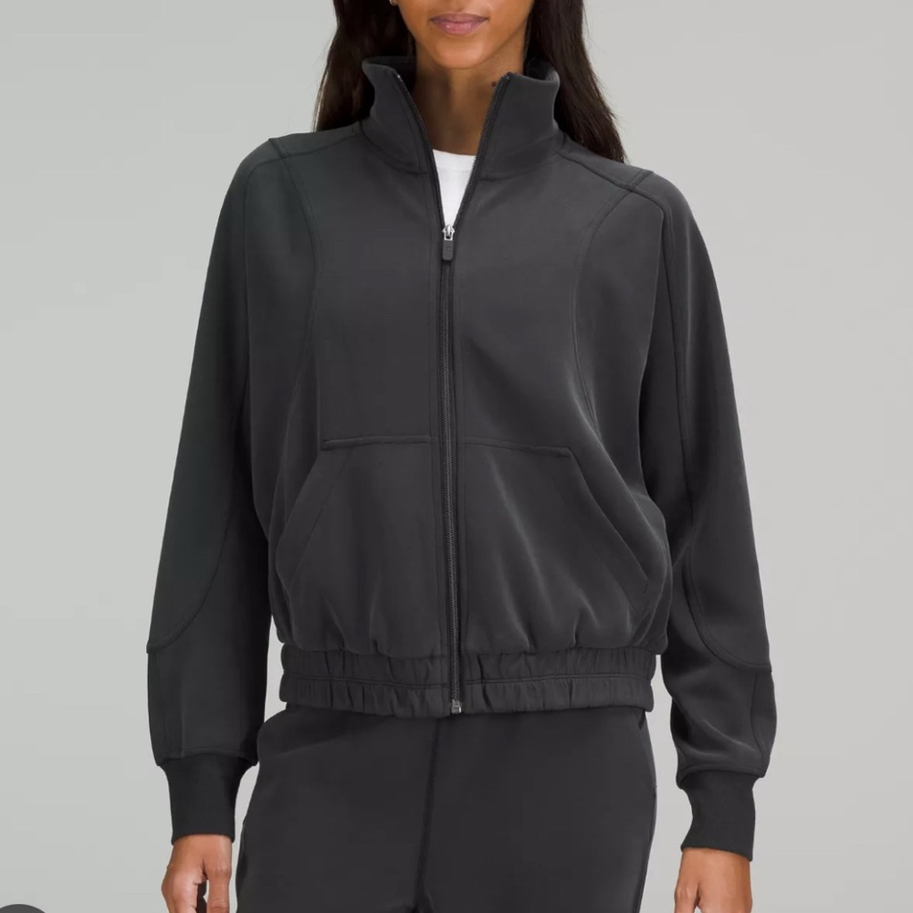 Gray Zip-Up Hoodie